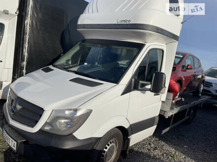 Мерседес Sprinter 2016 у Старом Самборе на Automoto.ua Білий Мерседес Sprinter, об'ємом двигуна 2.14 л та пробігом 370 тис. км за 15900 $, фото 1 на Automoto.ua
