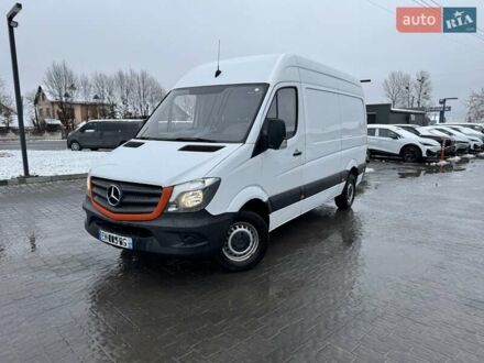 Белый Мерседес Sprinter, объемом двигателя 2.2 л и пробегом 298 тыс. км за 13900 $, фото 1 на Automoto.ua