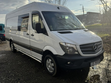Белый Мерседес Sprinter, объемом двигателя 2.99 л и пробегом 331 тыс. км за 32148 $, фото 1 на Automoto.ua