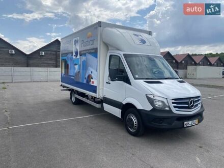 Белый Мерседес Sprinter, объемом двигателя 3 л и пробегом 270 тыс. км за 31500 $, фото 1 на Automoto.ua