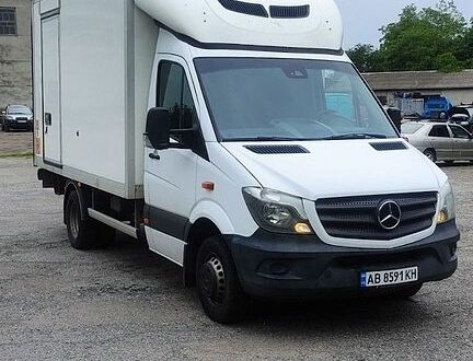 Белый Мерседес Sprinter, объемом двигателя 2.14 л и пробегом 247 тыс. км за 19800 $, фото 1 на Automoto.ua