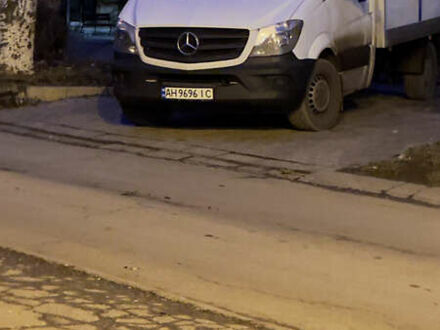 Белый Мерседес Sprinter, объемом двигателя 2.14 л и пробегом 370 тыс. км за 21500 $, фото 1 на Automoto.ua