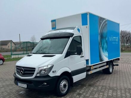 Белый Мерседес Sprinter, объемом двигателя 2.99 л и пробегом 387 тыс. км за 27172 $, фото 1 на Automoto.ua