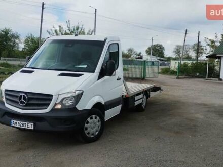 Мерседес Sprinter 2016 у Бердичеве на Automoto.ua Білий Мерседес Sprinter, об'ємом двигуна 2.2 л та пробігом 395 тис. км за 21500 $, фото 1 на Automoto.ua