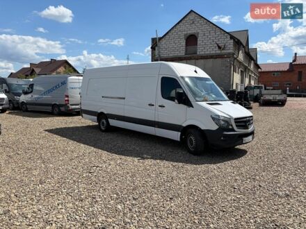 Белый Мерседес Sprinter, объемом двигателя 2.2 л и пробегом 322 тыс. км за 17900 $, фото 1 на Automoto.ua
