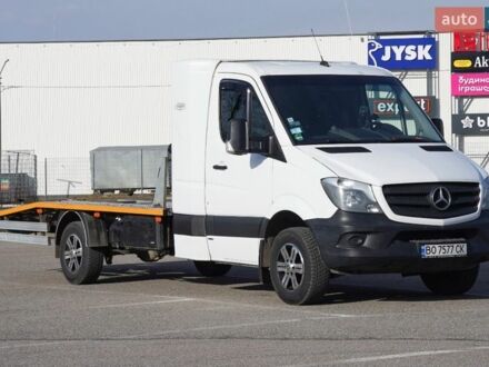 Белый Мерседес Sprinter, объемом двигателя 3 л и пробегом 527 тыс. км за 25000 $, фото 1 на Automoto.ua