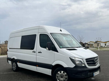 Белый Мерседес Sprinter, объемом двигателя 2.14 л и пробегом 265 тыс. км за 16200 $, фото 1 на Automoto.ua