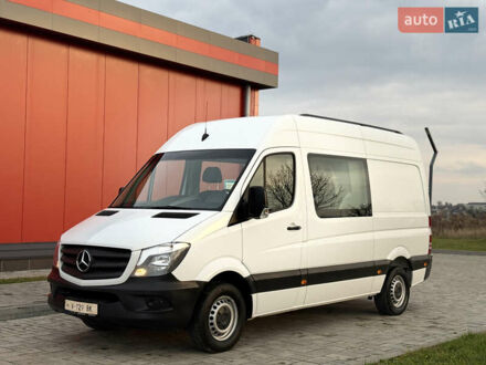Белый Мерседес Sprinter, объемом двигателя 2.2 л и пробегом 278 тыс. км за 21500 $, фото 1 на Automoto.ua