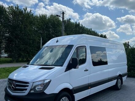 Белый Мерседес Sprinter, объемом двигателя 2.14 л и пробегом 722 тыс. км за 22300 $, фото 1 на Automoto.ua