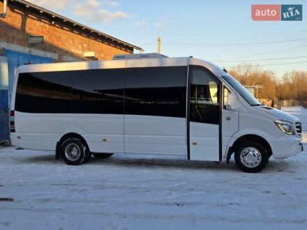Білий Мерседес Sprinter, об'ємом двигуна 3 л та пробігом 383 тис. км за 47500 $, фото 1 на Automoto.ua