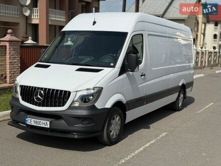 Белый Мерседес Sprinter, объемом двигателя 2.14 л и пробегом 242 тыс. км за 22999 $, фото 1 на Automoto.ua
