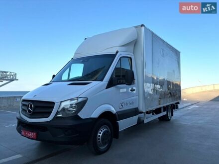 Белый Мерседес Sprinter, объемом двигателя 2.2 л и пробегом 279 тыс. км за 26500 $, фото 1 на Automoto.ua