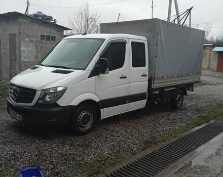Белый Мерседес Sprinter, объемом двигателя 2.1 л и пробегом 189 тыс. км за 21500 $, фото 1 на Automoto.ua