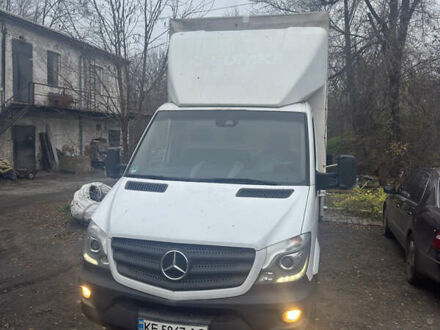 Белый Мерседес Sprinter, объемом двигателя 2.14 л и пробегом 210 тыс. км за 19500 $, фото 1 на Automoto.ua