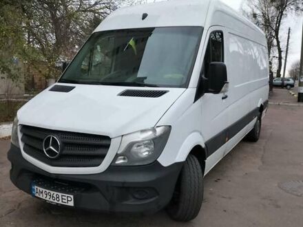 Белый Мерседес Sprinter, объемом двигателя 2.14 л и пробегом 365 тыс. км за 18100 $, фото 1 на Automoto.ua