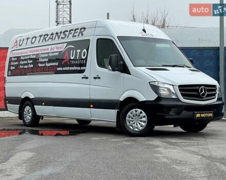 Белый Мерседес Sprinter, объемом двигателя 2.2 л и пробегом 737 тыс. км за 25000 $, фото 1 на Automoto.ua