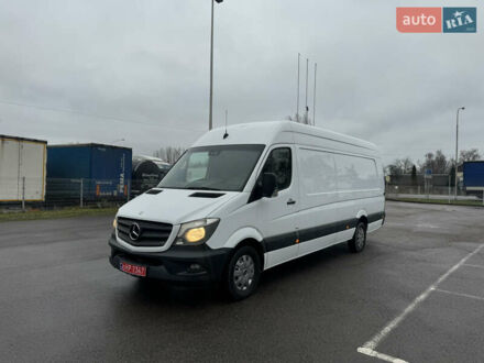 Белый Мерседес Sprinter, объемом двигателя 2.2 л и пробегом 245 тыс. км за 18700 $, фото 1 на Automoto.ua