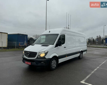Білий Мерседес Sprinter, об'ємом двигуна 2.2 л та пробігом 245 тис. км за 18700 $, фото 1 на Automoto.ua
