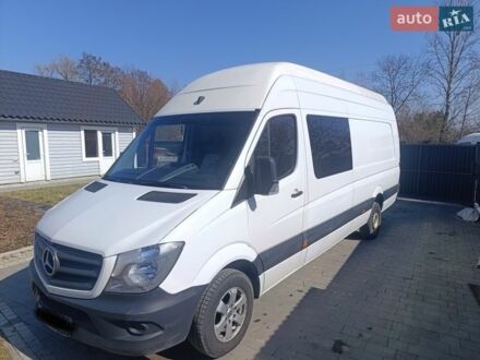 Белый Мерседес Sprinter, объемом двигателя 2.14 л и пробегом 460 тыс. км за 22500 $, фото 1 на Automoto.ua