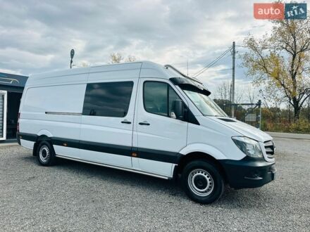 Белый Мерседес Sprinter, объемом двигателя 2.14 л и пробегом 455 тыс. км за 16700 $, фото 1 на Automoto.ua