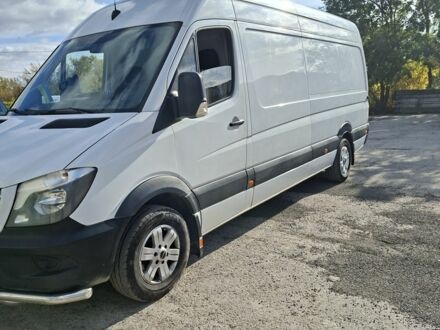 Белый Мерседес Sprinter, объемом двигателя 2.1 л и пробегом 320 тыс. км за 17500 $, фото 1 на Automoto.ua