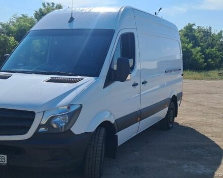 Белый Мерседес Sprinter, объемом двигателя 2.1 л и пробегом 317 тыс. км за 16000 $, фото 1 на Automoto.ua