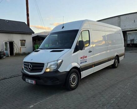 Белый Мерседес Sprinter, объемом двигателя 3 л и пробегом 258 тыс. км за 31500 $, фото 1 на Automoto.ua