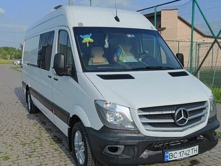 Білий Мерседес Sprinter, об'ємом двигуна 2.14 л та пробігом 600 тис. км за 18600 $, фото 1 на Automoto.ua