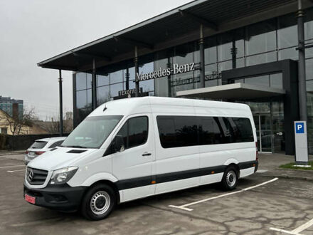 Белый Мерседес Sprinter, объемом двигателя 2.2 л и пробегом 332 тыс. км за 25900 $, фото 1 на Automoto.ua