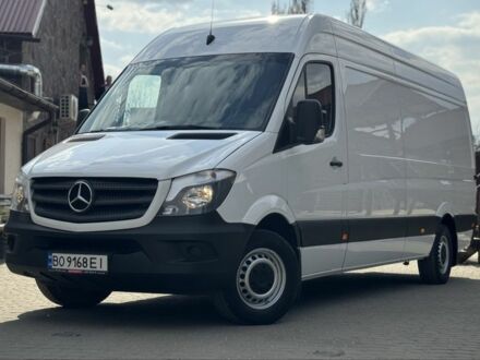 Белый Мерседес Sprinter, объемом двигателя 2.1 л и пробегом 399 тыс. км за 16800 $, фото 1 на Automoto.ua