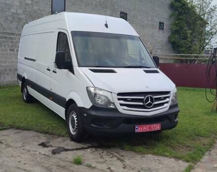 Белый Мерседес Sprinter, объемом двигателя 3 л и пробегом 234 тыс. км за 29500 $, фото 1 на Automoto.ua