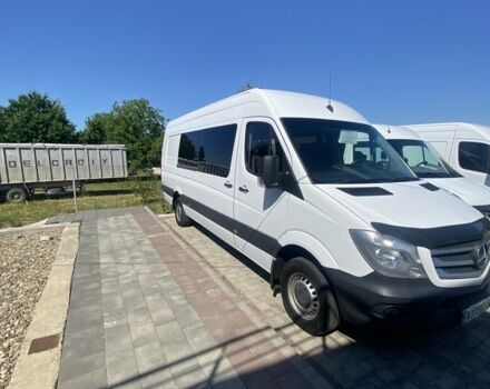 Белый Мерседес Sprinter, объемом двигателя 2.1 л и пробегом 225 тыс. км за 21500 $, фото 1 на Automoto.ua