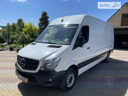 Белый Мерседес Sprinter, объемом двигателя 2.2 л и пробегом 198 тыс. км за 21800 $, фото 1 на Automoto.ua