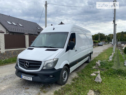 Белый Мерседес Sprinter, объемом двигателя 2.2 л и пробегом 220 тыс. км за 19800 $, фото 1 на Automoto.ua