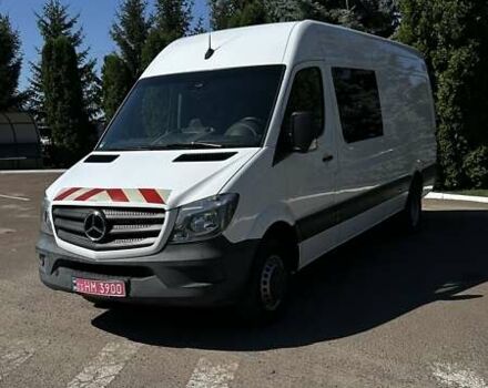 Белый Мерседес Sprinter, объемом двигателя 2.2 л и пробегом 99 тыс. км за 30000 $, фото 1 на Automoto.ua