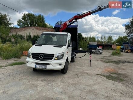 Белый Мерседес Sprinter, объемом двигателя 2.14 л и пробегом 220 тыс. км за 39999 $, фото 1 на Automoto.ua
