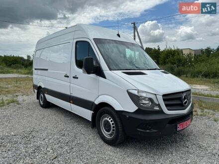 Белый Мерседес Sprinter, объемом двигателя 2.2 л и пробегом 362 тыс. км за 19500 $, фото 1 на Automoto.ua
