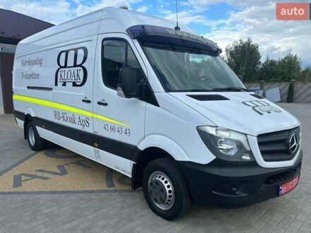 Белый Мерседес Sprinter, объемом двигателя 3 л и пробегом 304 тыс. км за 34800 $, фото 1 на Automoto.ua