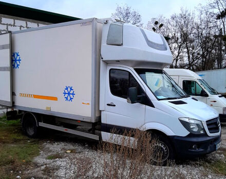 Белый Мерседес Sprinter, объемом двигателя 3 л и пробегом 345 тыс. км за 28000 $, фото 1 на Automoto.ua