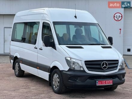 Белый Мерседес Sprinter, объемом двигателя 2.2 л и пробегом 313 тыс. км за 21850 $, фото 1 на Automoto.ua