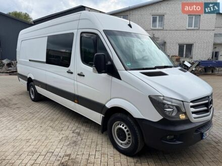 Белый Мерседес Sprinter, объемом двигателя 2.1 л и пробегом 406 тыс. км за 20000 $, фото 1 на Automoto.ua