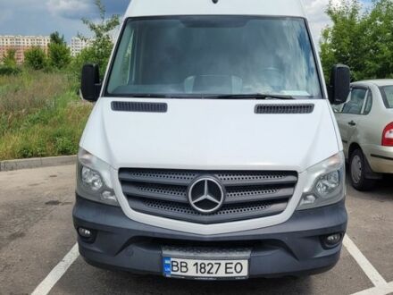 Белый Мерседес Sprinter, объемом двигателя 3 л и пробегом 196 тыс. км за 28000 $, фото 1 на Automoto.ua