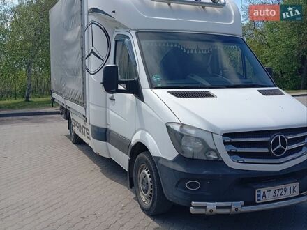 Белый Мерседес Sprinter, объемом двигателя 2.14 л и пробегом 493 тыс. км за 23000 $, фото 1 на Automoto.ua