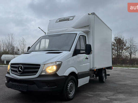 Белый Мерседес Sprinter, объемом двигателя 2.2 л и пробегом 225 тыс. км за 21500 $, фото 1 на Automoto.ua