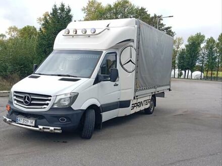 Белый Мерседес Sprinter, объемом двигателя 2.15 л и пробегом 478 тыс. км за 19500 $, фото 1 на Automoto.ua