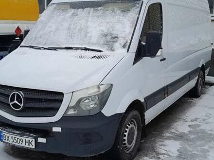 Белый Мерседес Sprinter, объемом двигателя 2.14 л и пробегом 348 тыс. км за 16900 $, фото 1 на Automoto.ua