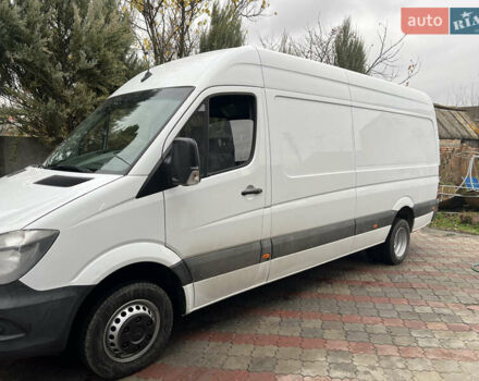 Белый Мерседес Sprinter, объемом двигателя 3 л и пробегом 179 тыс. км за 38800 $, фото 1 на Automoto.ua