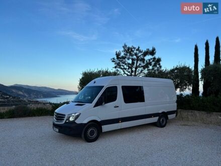 Белый Мерседес Sprinter, объемом двигателя 2.14 л и пробегом 870 тыс. км за 27000 $, фото 1 на Automoto.ua