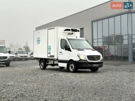 Белый Мерседес Sprinter, объемом двигателя 2.2 л и пробегом 194 тыс. км за 21800 $, фото 1 на Automoto.ua