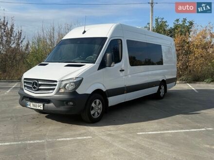 Белый Мерседес Sprinter, объемом двигателя 2.14 л и пробегом 590 тыс. км за 35000 $, фото 1 на Automoto.ua